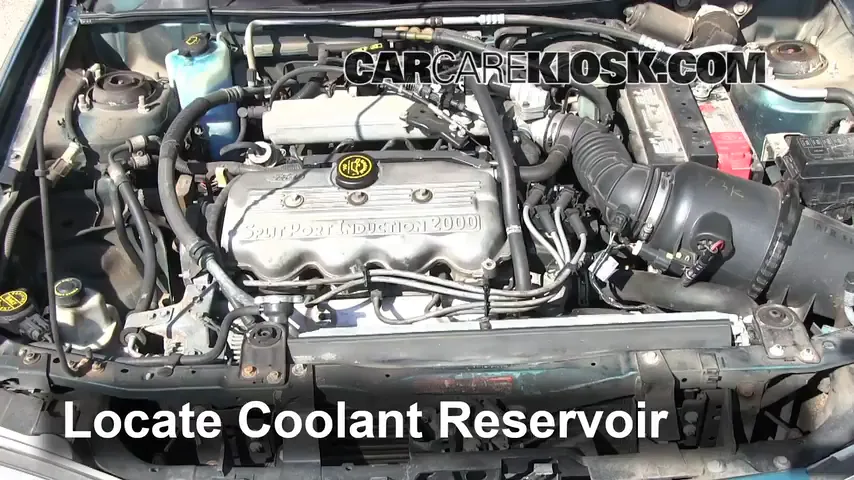 1997 Mercury Tracer LS 2.0L 4 Cyl. Sedan Coolant (Antifreeze)